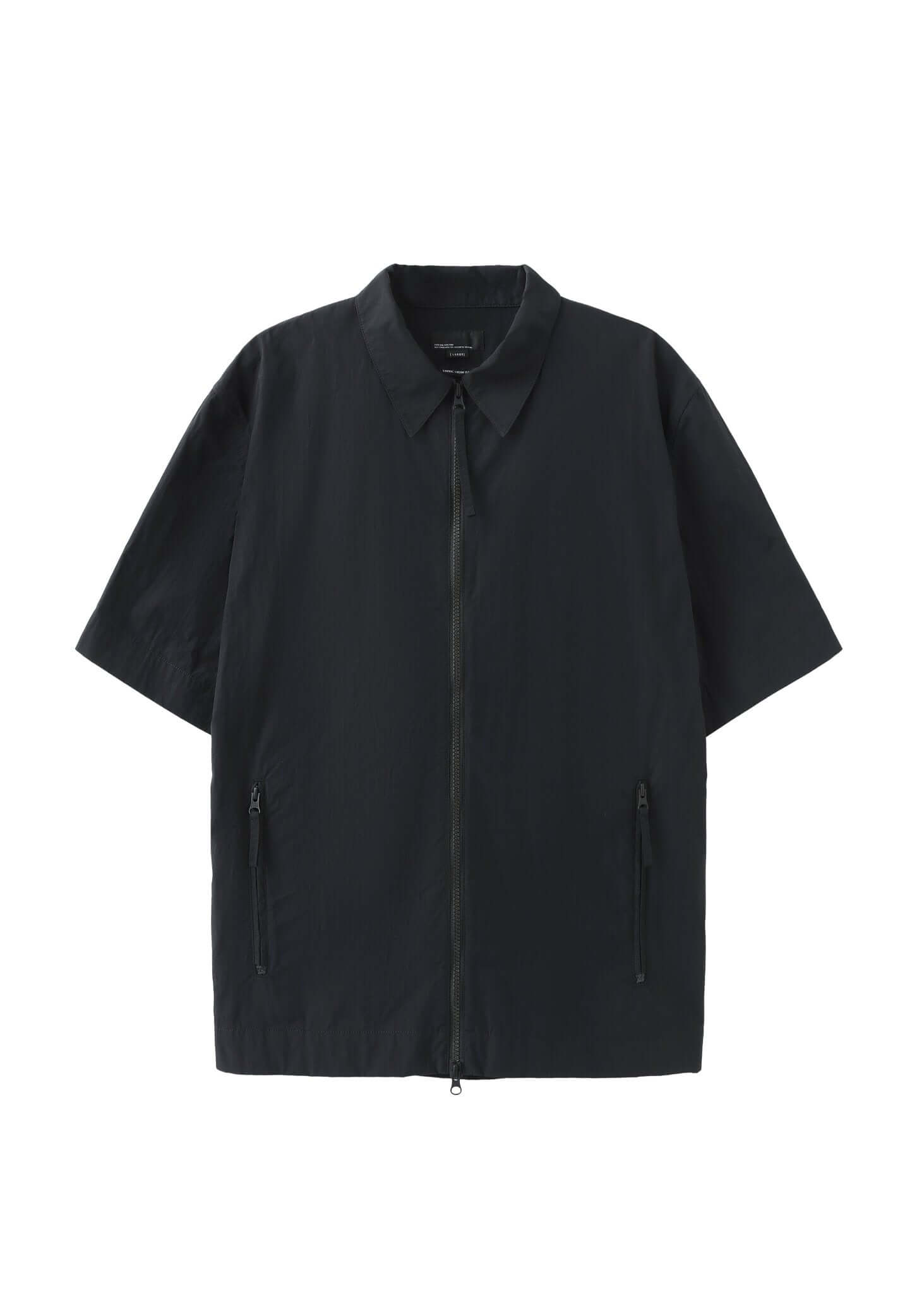Compartment Nylon Shirt With Detachable Hood - NILMANCE