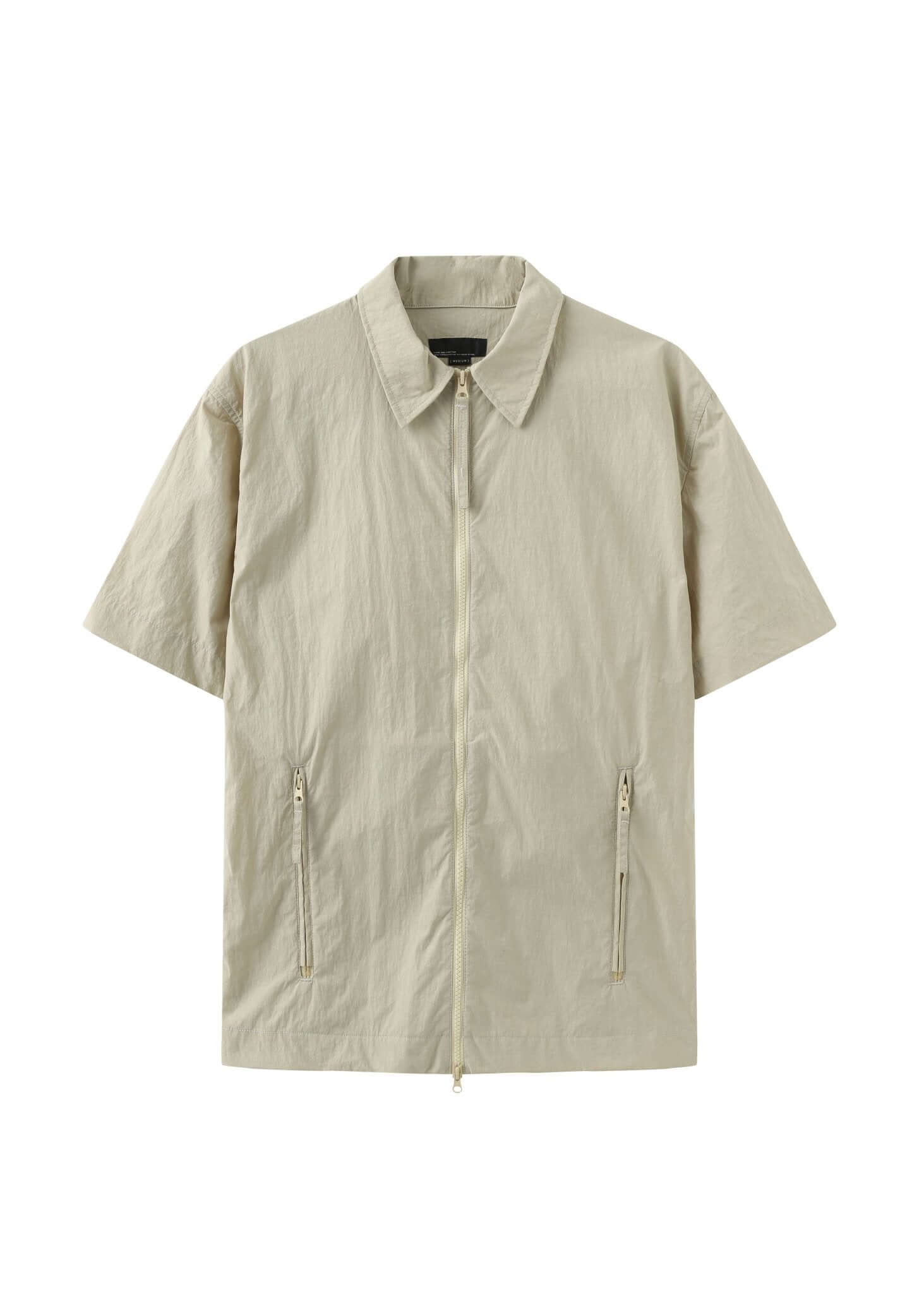 Compartment Nylon Shirt With Detachable Hood - NILMANCE