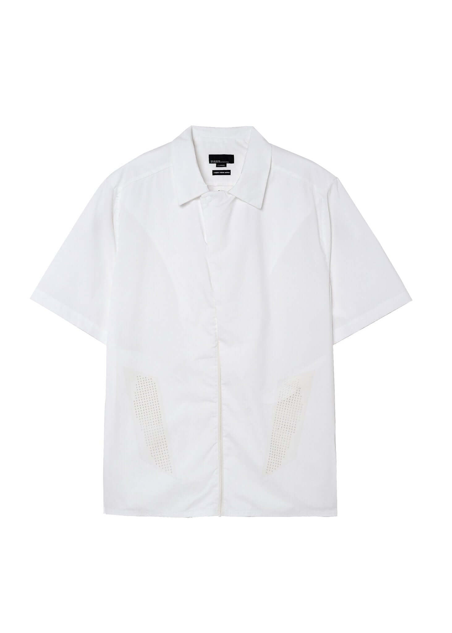 Curved Panel Laser Cut Shirt - NILMANCE