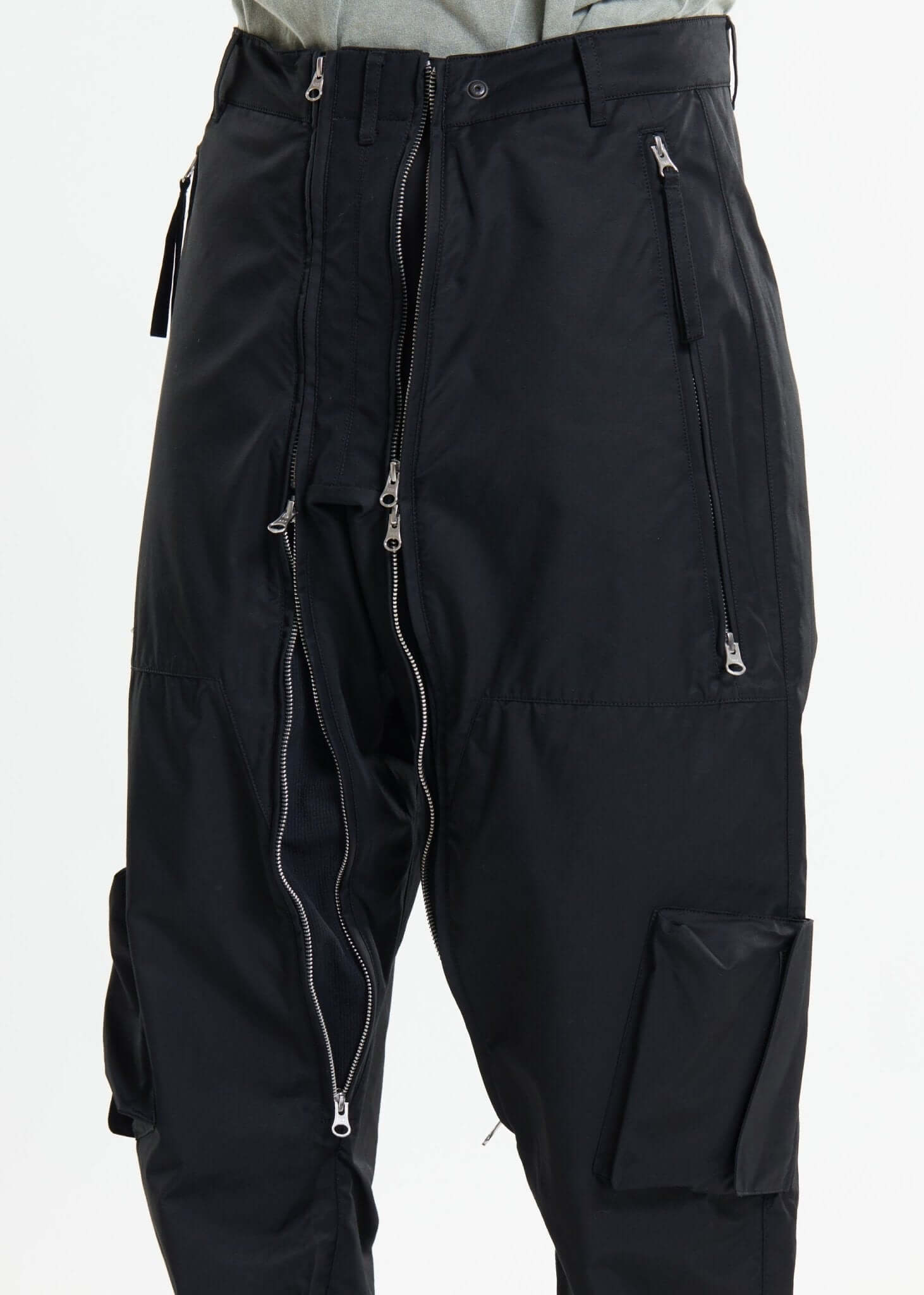 Double Zip Articulated Pants - NILMANCE