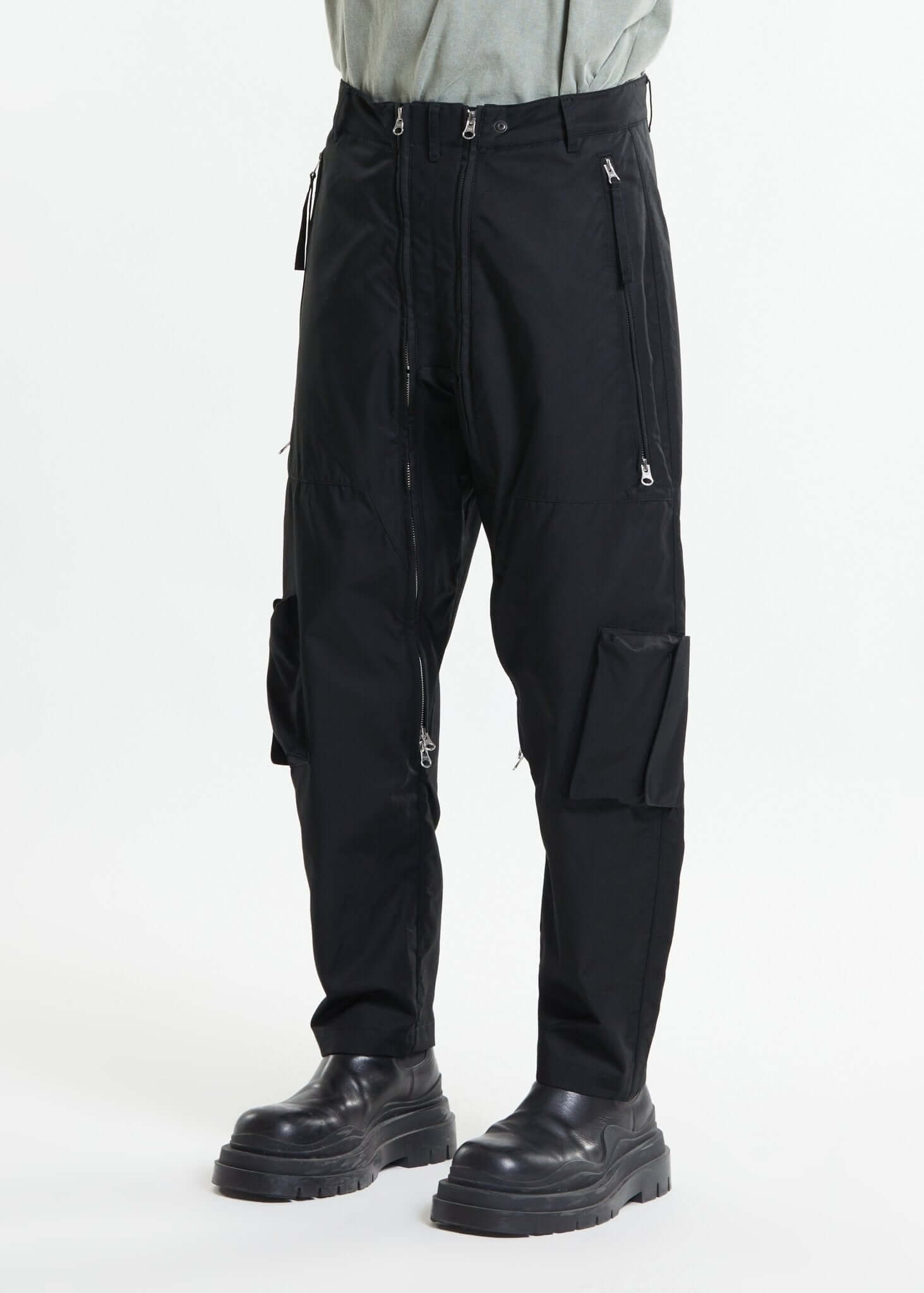 Double Zip Articulated Pants - NILMANCE