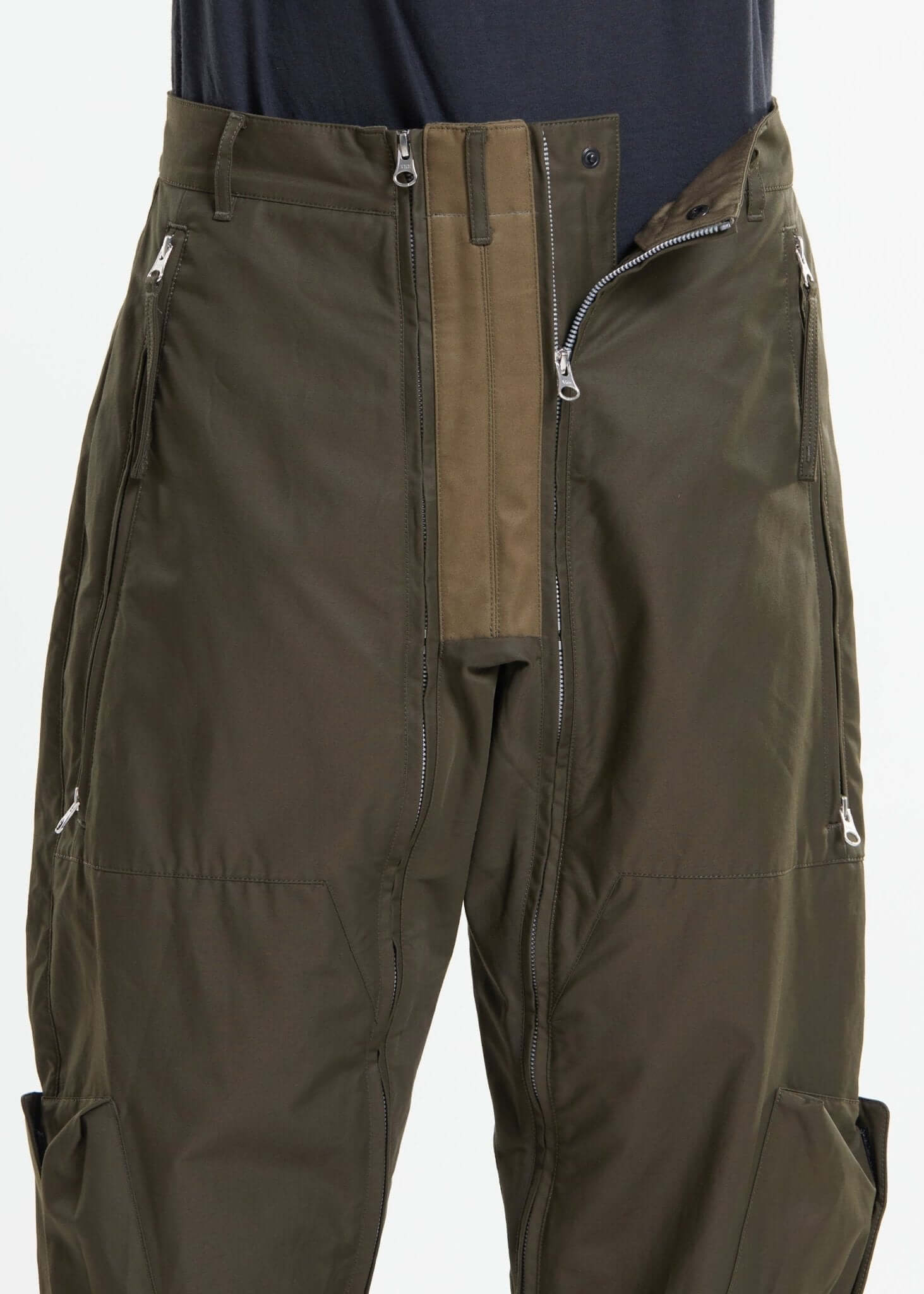 Double Zip Articulated Pants - NILMANCE
