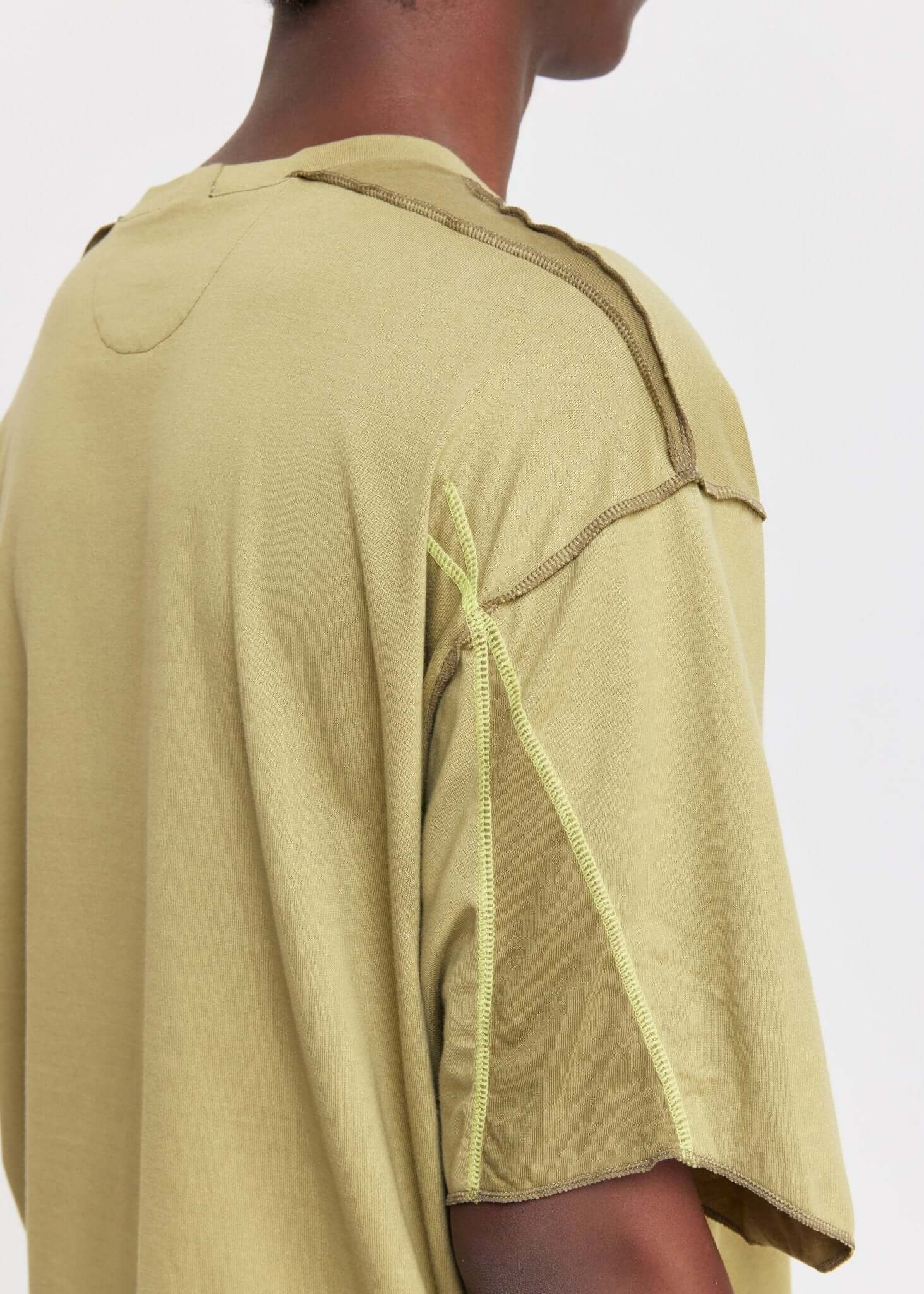 Oversized Panel Round T-Shirt - NILMANCE