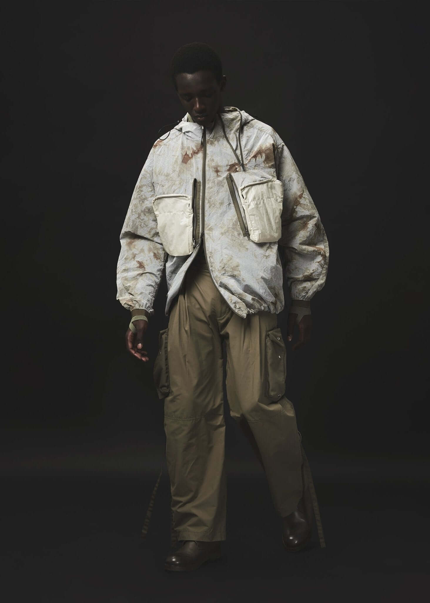 Smock Covert Paneled Parka - NILMANCE