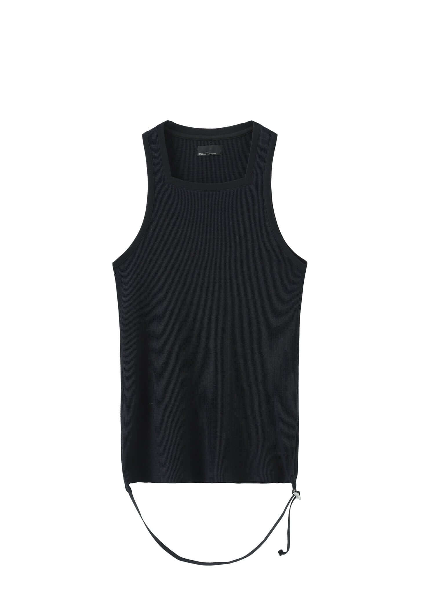 Strap Hem Square Tank - NILMANCE