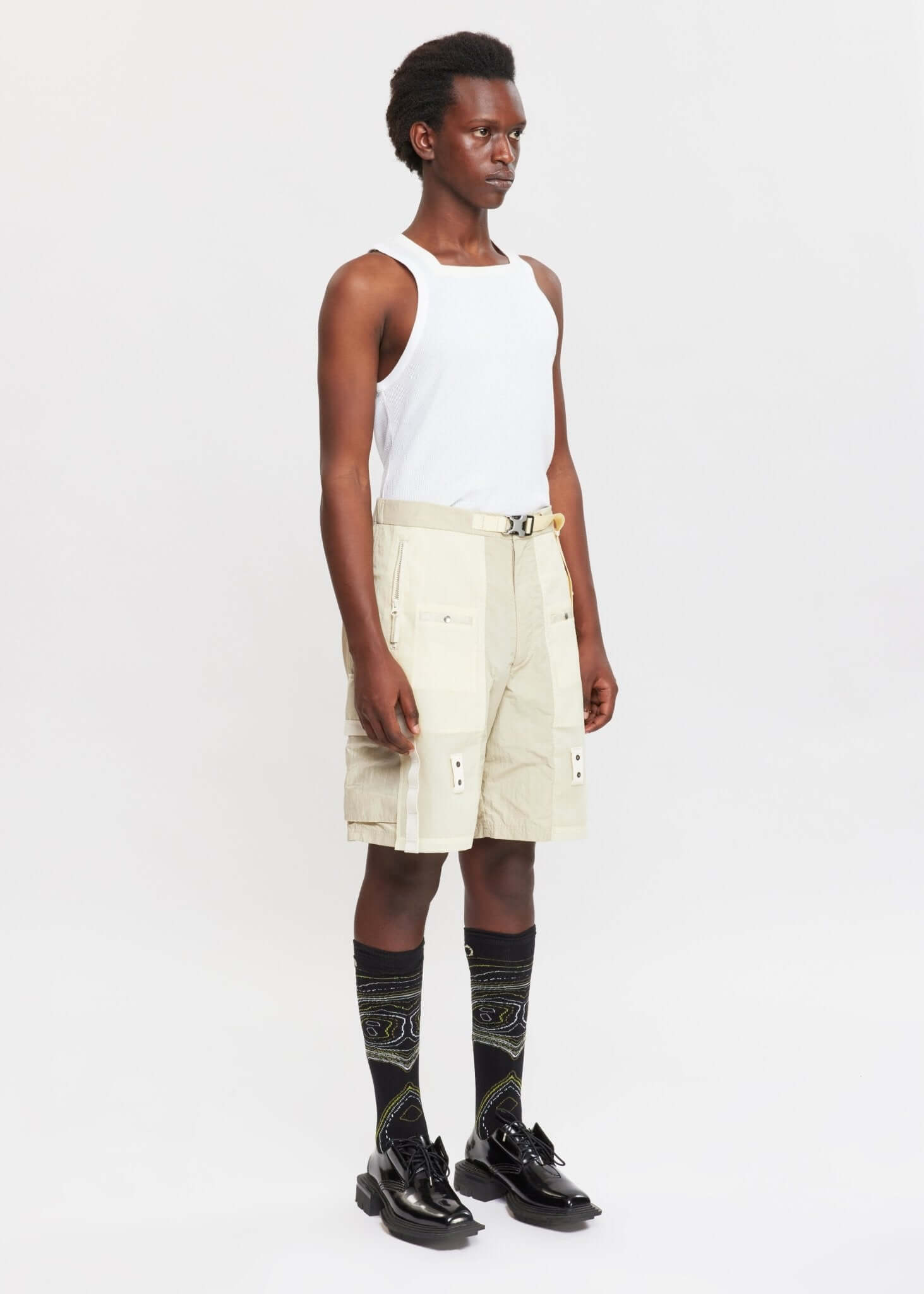 Strap Hem Square Tank - NILMANCE