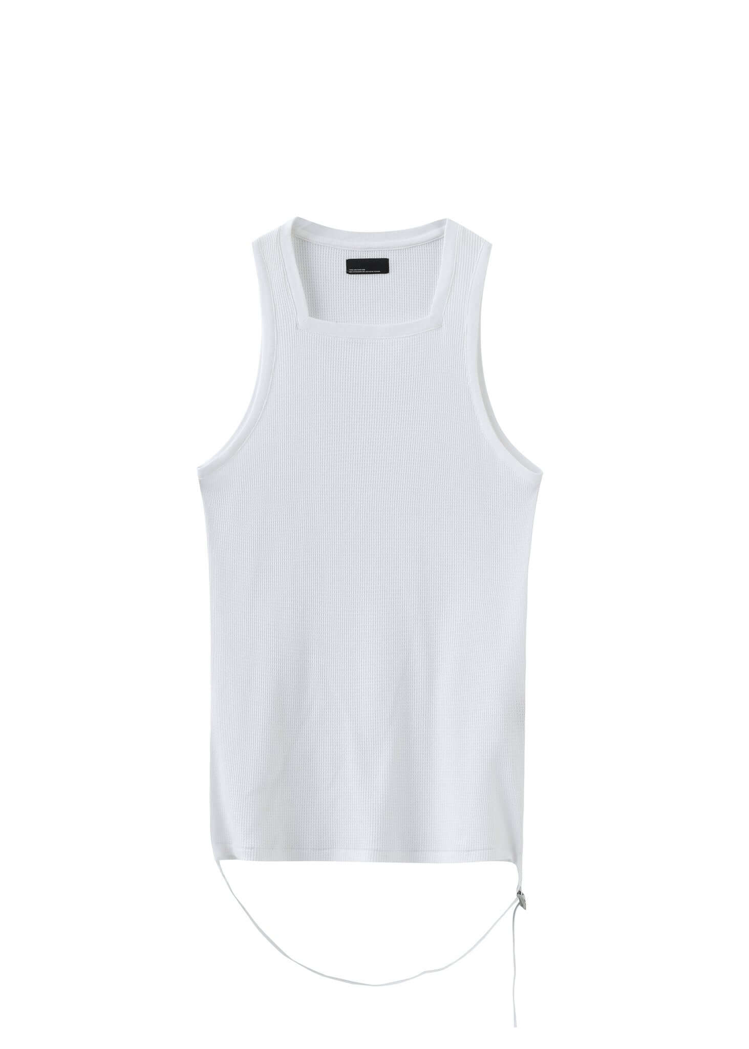 Strap Hem Square Tank - NILMANCE