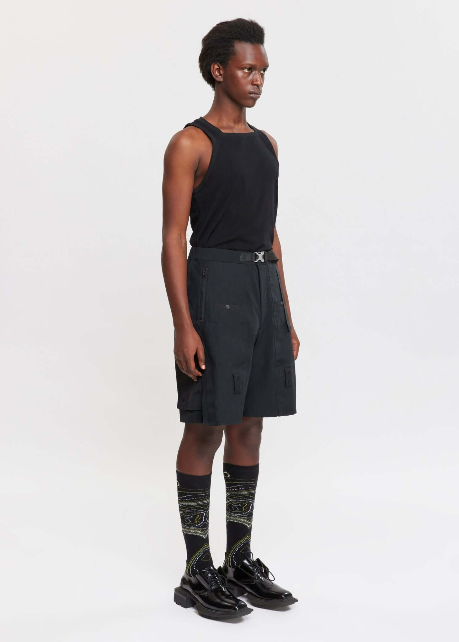 Strap Hem Square Tank - NILMANCE