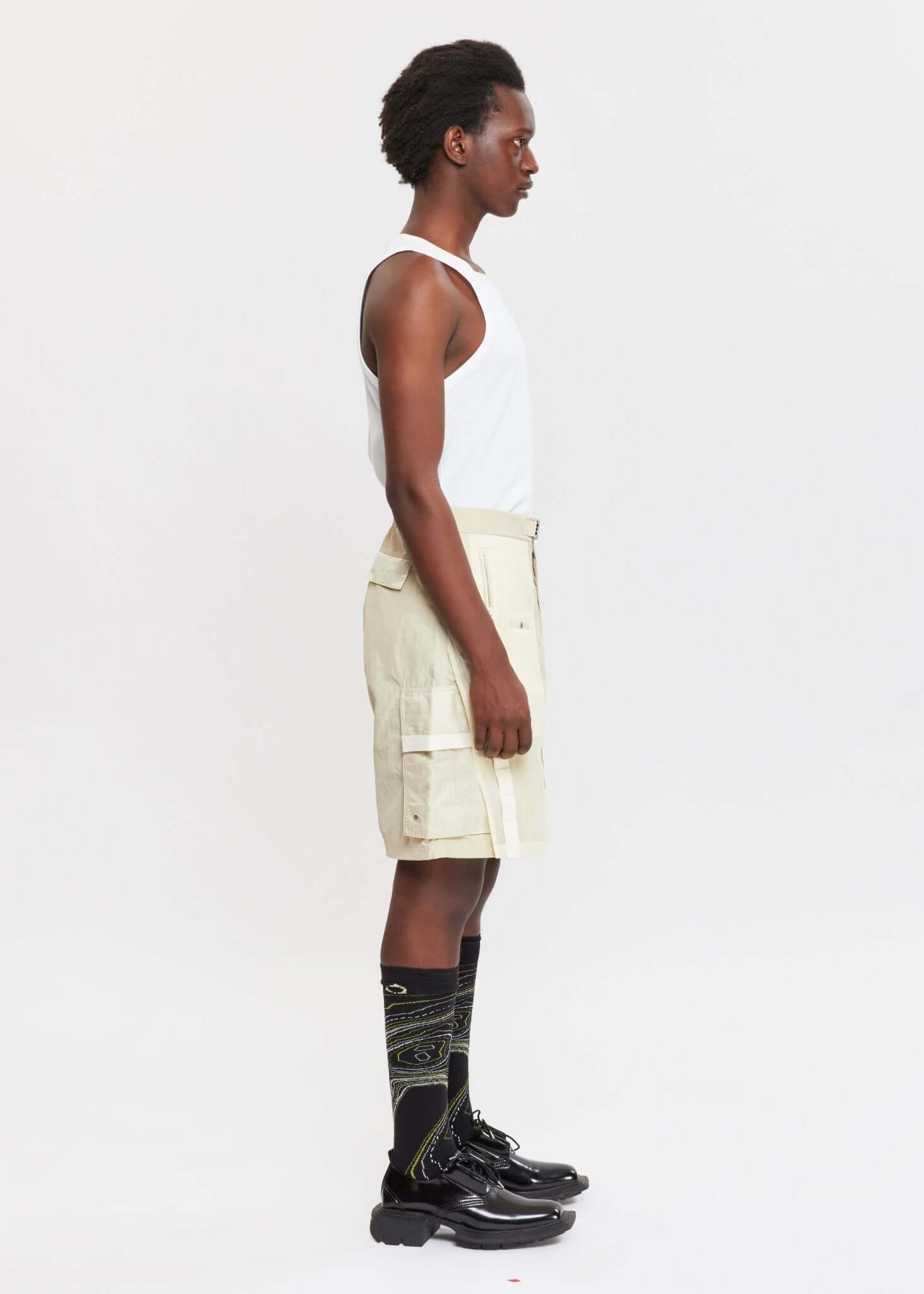 Strap Hem Square Tank - NILMANCE