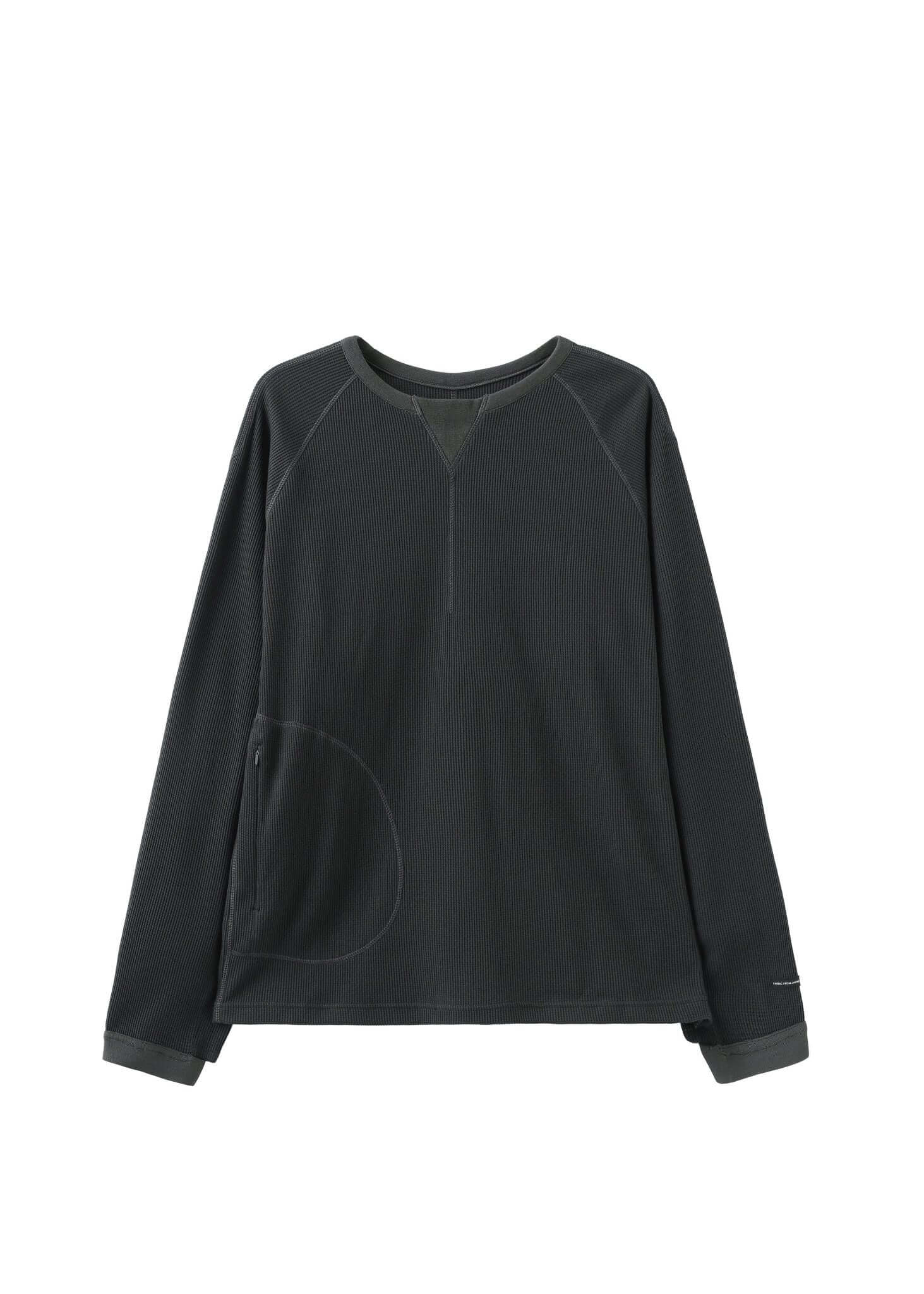 Waffle Knit 2 Way Tee - NILMANCE