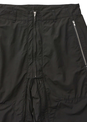 Wide Extend Paneled Pants
