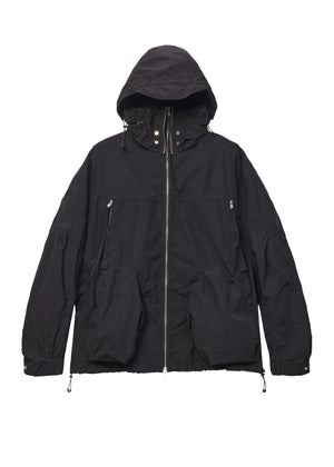 Paneled Intervein Nylon Jacket