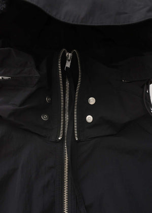 Paneled Intervein Nylon Jacket