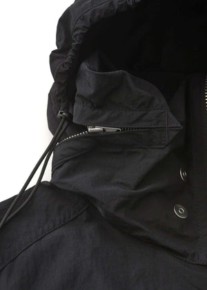 Paneled Intervein Nylon Jacket