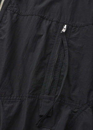 Paneled Intervein Nylon Jacket