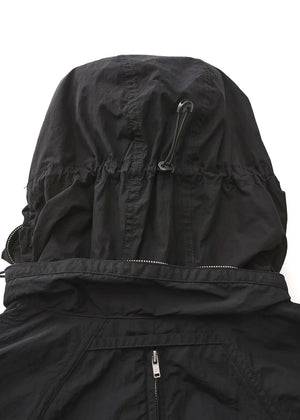 Paneled Intervein Nylon Jacket