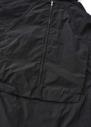 Paneled Intervein Nylon Jacket