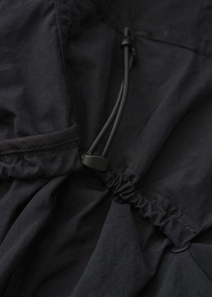 Paneled Intervein Nylon Jacket