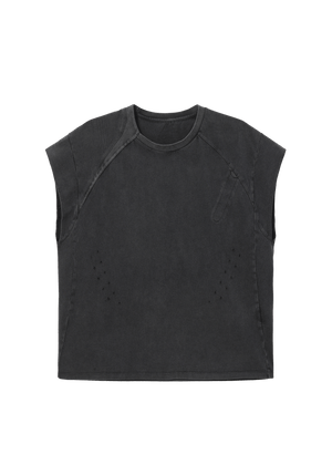 Lace-Cut  Tank Top