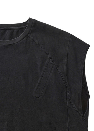 Lace-Cut  Tank Top