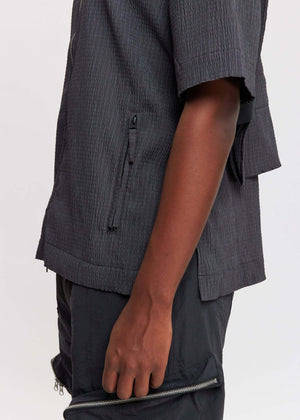 Art Tech Compartment Nylon Shirt - NILMANCE