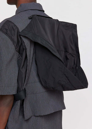 Art Tech Compartment Nylon Shirt - NILMANCE