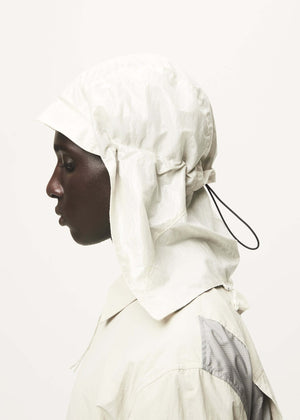 Compartment Nylon Shirt With Detachable Hood - NILMANCE