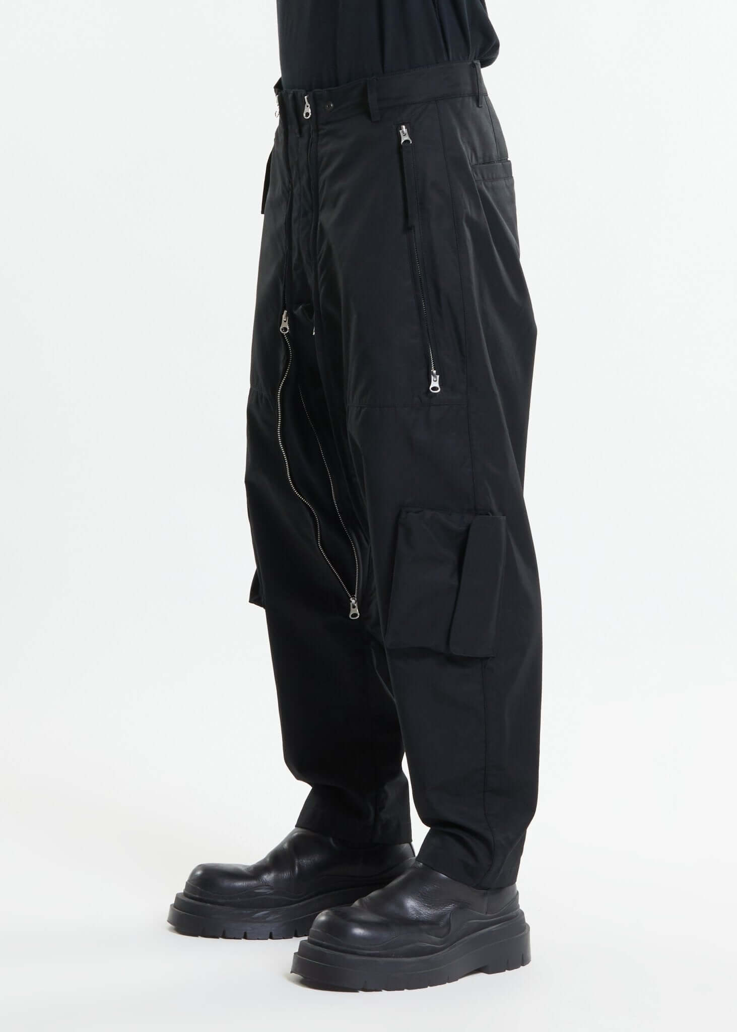 Double Zip Articulated Pants - NILMANCE