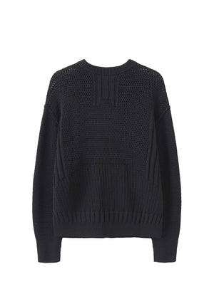 Translucent Weaving Crewnecks - NILMANCE