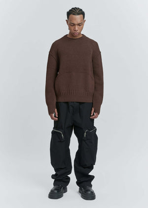 Translucent Weaving Crewnecks - NILMANCE