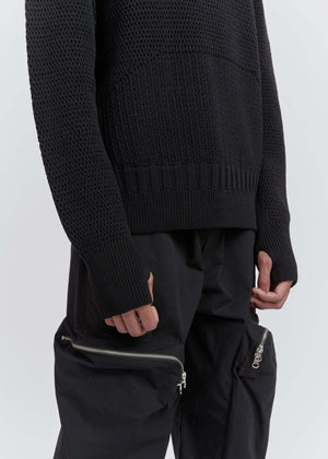 Translucent Weaving Crewnecks - NILMANCE