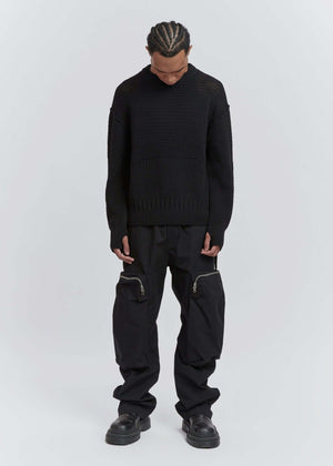 Translucent Weaving Crewnecks - NILMANCE