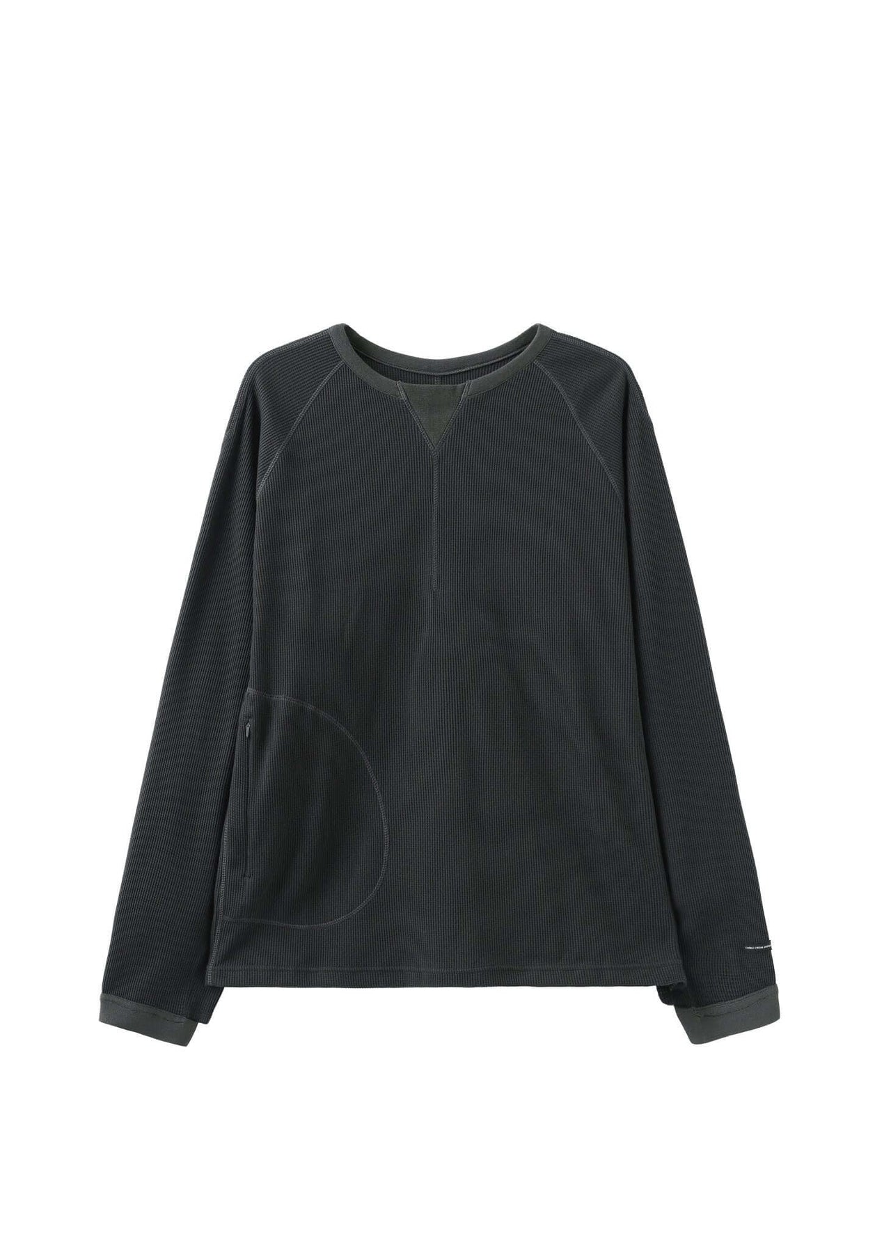 Waffle Knit 2 Way Tee - NILMANCE