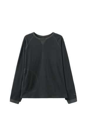 Waffle Knit 2 Way Tee - NILMANCE