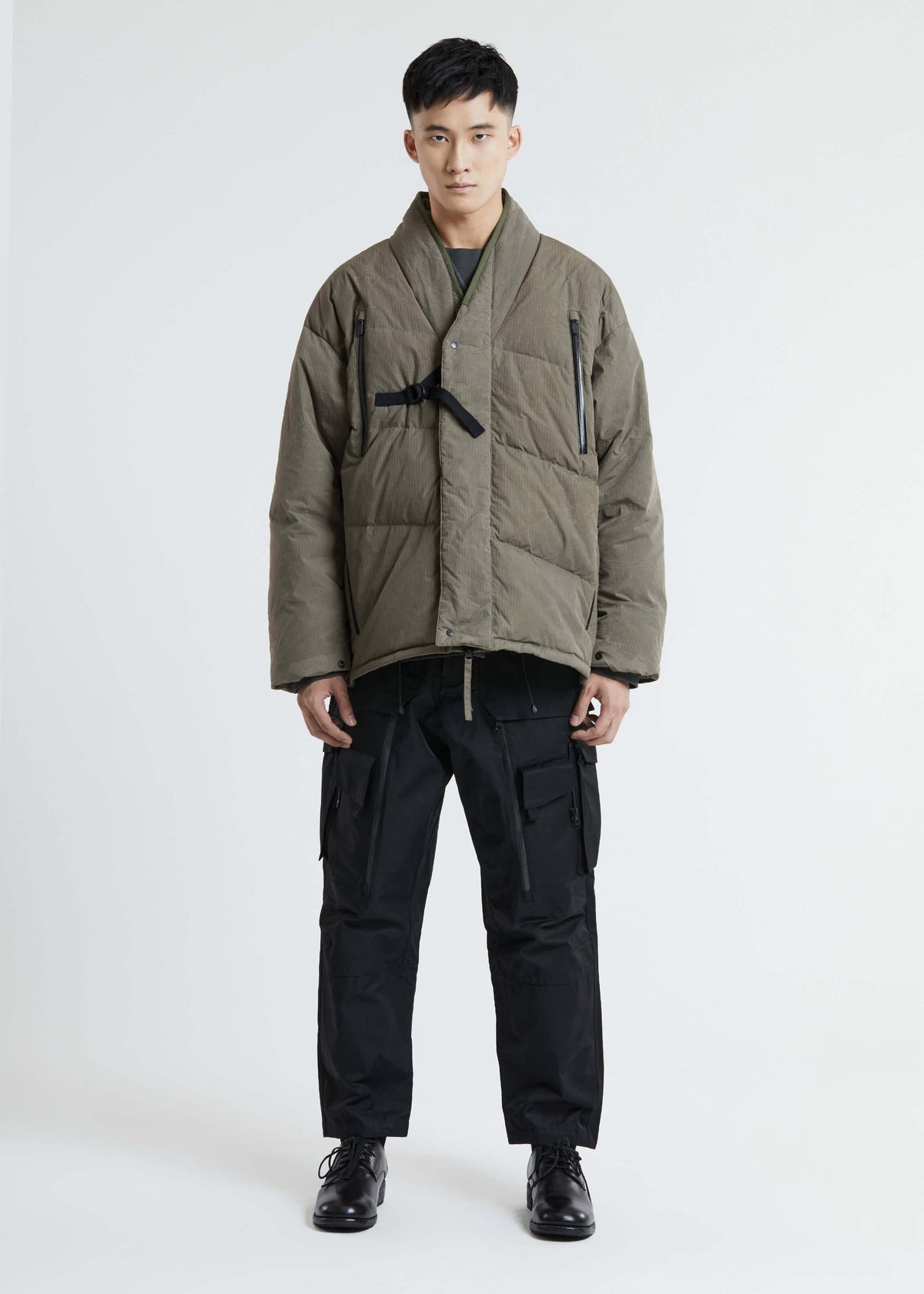Kimono best sale down jacket